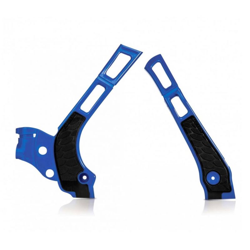 Acerbis Προστατευτικά πλαισίου X-Grip για Yamaha YZ '05+ Μπλε